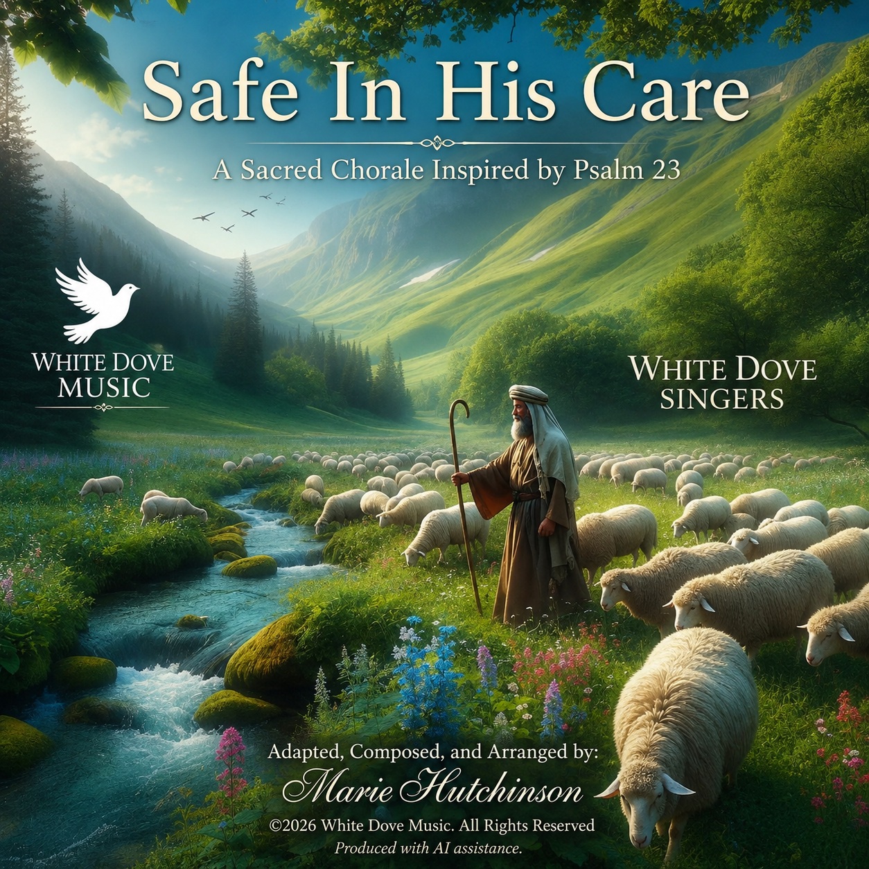 Safe In His Care (Psalm 23) cover art