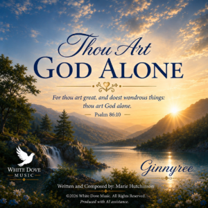 thou art god alone album cover artwork youtube distrokid update